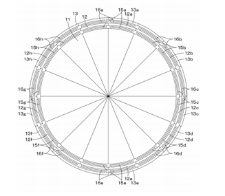 振動子におけるQ値のトリミング方法