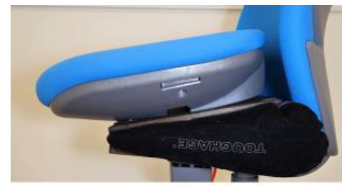 椅子の前傾角度変更装置