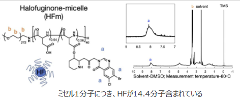 高分子ミセル化ハロフジノン抗がん剤