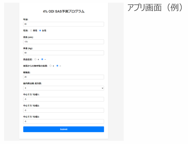 睡眠時無呼吸症候群(SAS)の判定方法