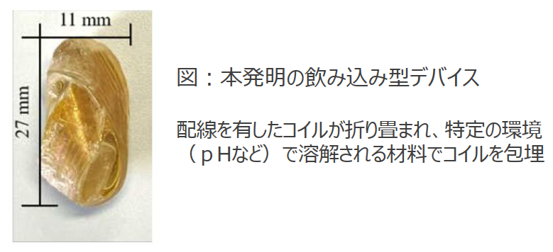 飲み込み型デバイス